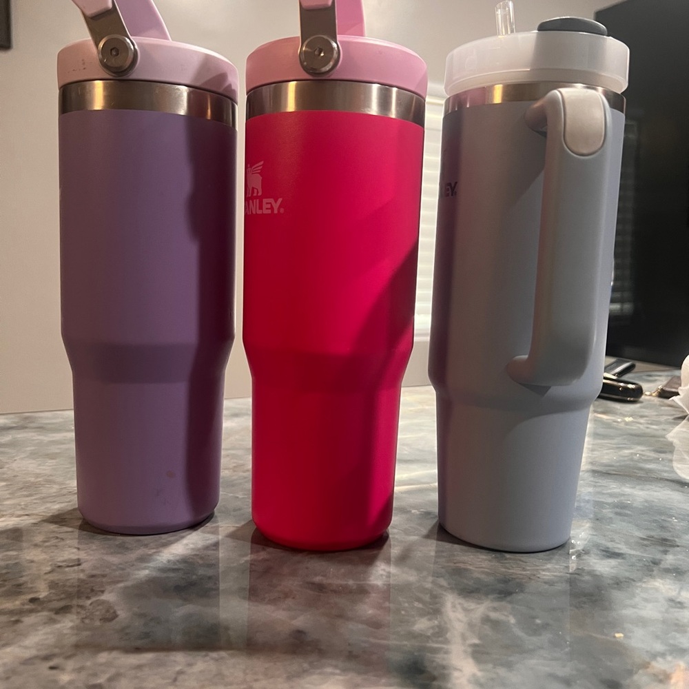 Stanley Insulated Tumbler Trio - Pink, Purple, Gray